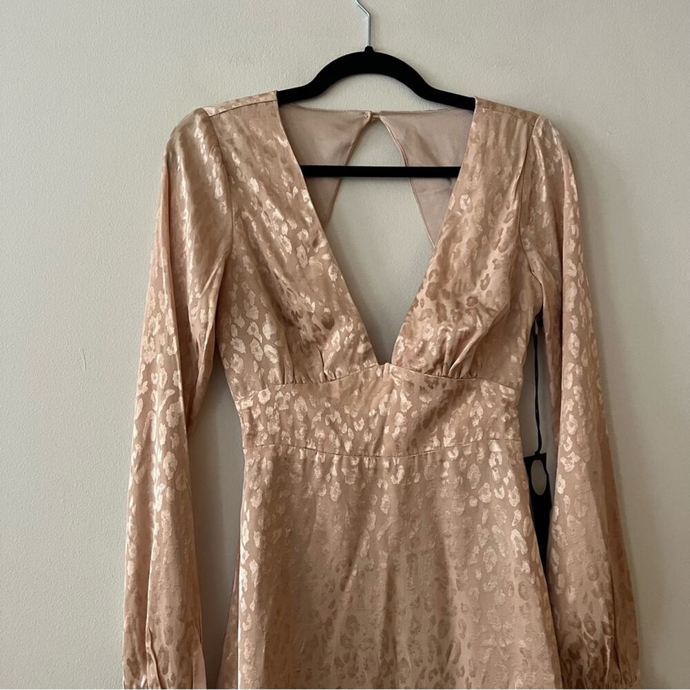 Revolve Privacy Please Ella Satin Mini Dress in B… - image 3